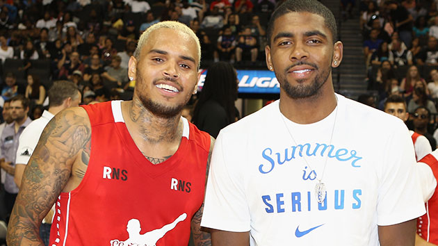 Chris Brown supports NBA star Kyrie Irving's refusal to be vaccinated